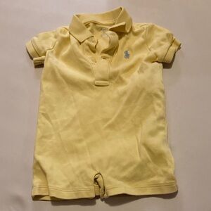 Ralph Lauren Polo Yellow One Piece 3m
